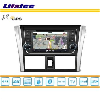 

Liislee Car Radio For Toyota Vios 2013~2015 GPS Map Nav Navi Navigation Stereo Audio Stereo Video DVD Player Multimedia System