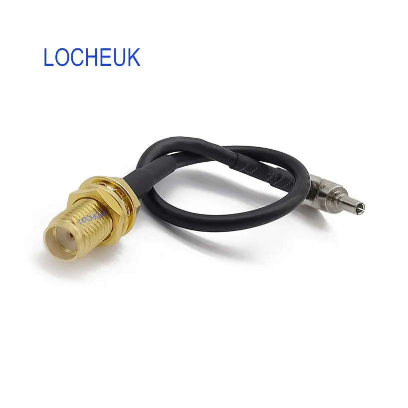 

SMA Female Jack to CRC9 Male Plug Right Angle RG174 Pigtail Cable 15cm 20cm 30cm 50cm Antenna Coaxial Cables for HUAWEI 3G Modem