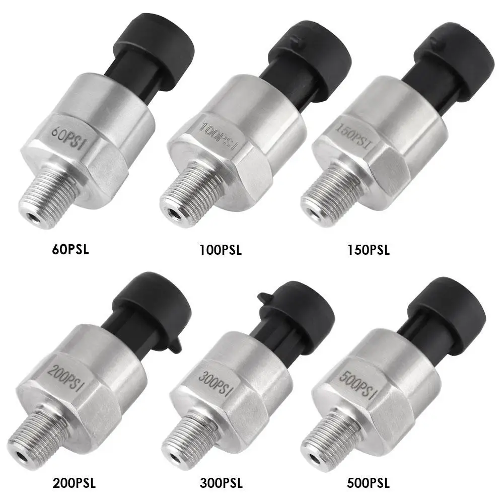 

1/8NPT Thread Pressure Sensor Transmitter Transducer Sender Sensor Reliability Durable for Oil Fuel Necessary Household Gadgets