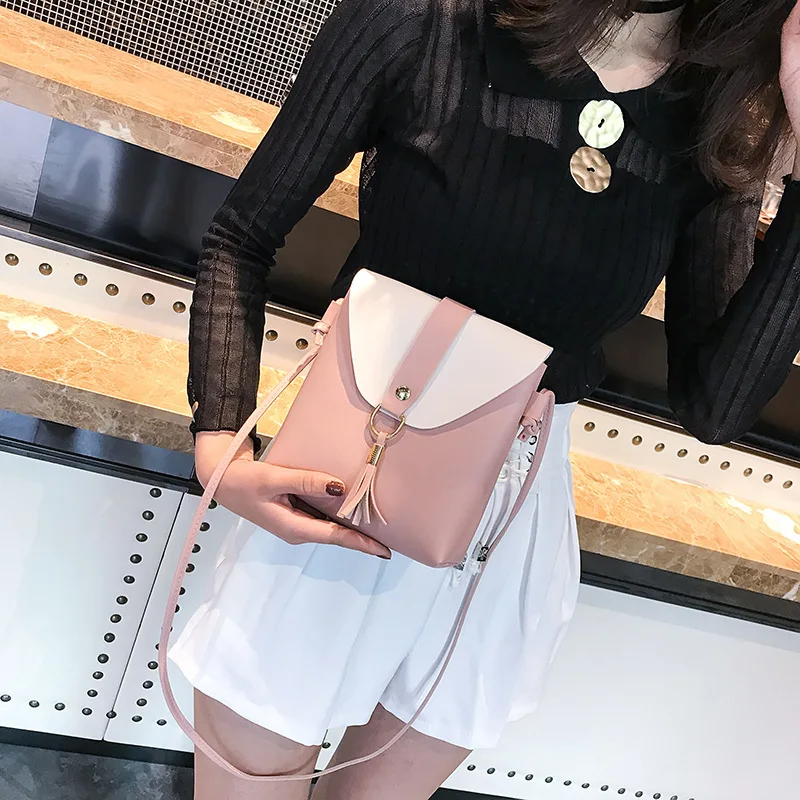 

WOMEN'S Bag 2018 Spring Summer New Style Korean-style Fashion Simple Casual Shoulder Versatile Mini Bag