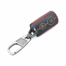 Хвала кожаный мотоцикл дистанционного брелок сумка-Футляр для ключей Крышка для Yamaha NVX NVX155 XMAX XMAX300 QBIX JAUNS AEROX