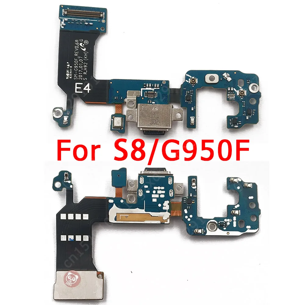 

USB Charge Board for Samsung Galaxy S8 G950F Charging Port PCB Dock Connector Flex Cable Replacement Spare Parts