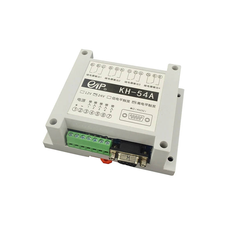 

eip KH-54A 5 in 4 out API SDK IO card relay I/O control card C ++ C#VB serial port IO