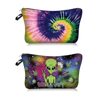 

Tie dye Waterproof Cosmetic Bag Makeup Bags Women Multifunctional Cosmetic Bag Travel Bags Pouch Make up Cases