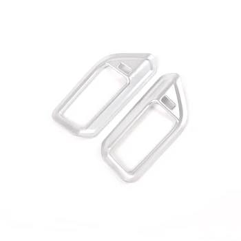 

2 Pcs ABS Chrome For BMW X5 G05 X7 G07 2019 Accessories Car B Pillar Air Vent Frame Trim