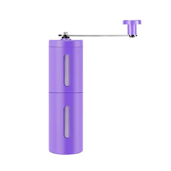 

Manual Coffee Grinder- Hand Conical Coffee Bean Grinder With Ceramic Mechanism By Flafster Kitchen- Portable Stainless Steel