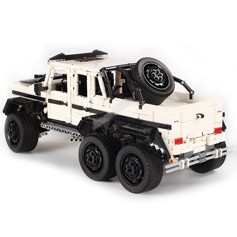 2019-NEW-MOC-Technic-Series-G63-AMG-6x6-Off-Road-Vehicle-SUV-Car-Building-Blocks-Bricks (2)