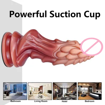 Dragon Realistic Dildo Penis Large With Suction Cup Anal Sex Toy for Women Masturbator Big Anal Toy for Men Huge Suction Dildo 3