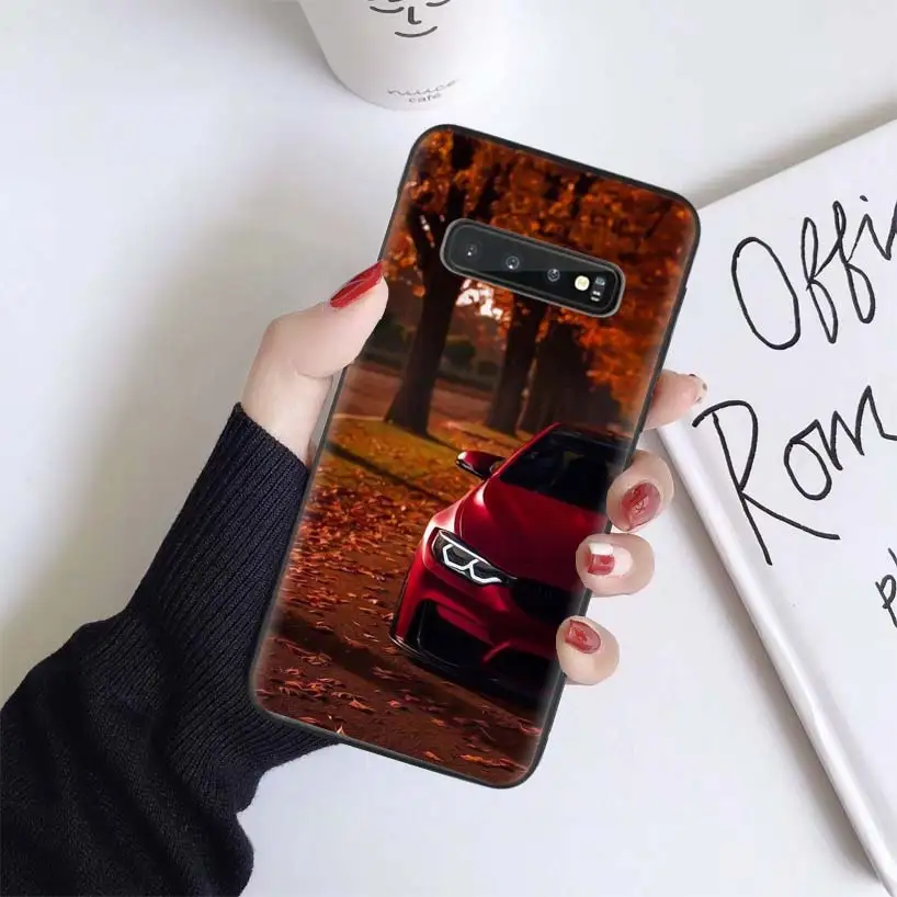 Blue Red for Bmw Case for Samsung Galaxy S10 Plus Lite Note 10 9 8 S9 5