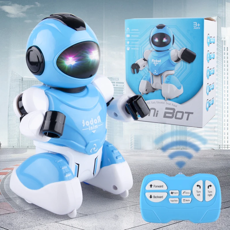 JMU 2021Hot mini Robot Remote Control Robot Smart Action Walk Singing Dance Action Figure Gesture Sensor Toys Gift for Children