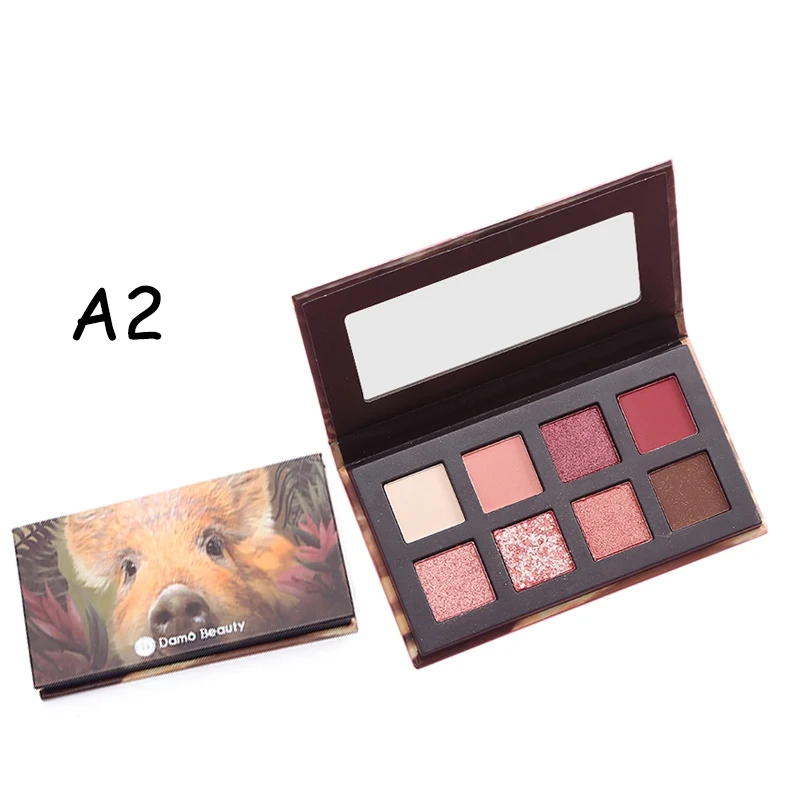 Matte Eye Shadow Palette Nude Minerals Professional Eyeshadow Powder Cosmetic Waterproof Matte Makeup 8 Colors Eye Shadow