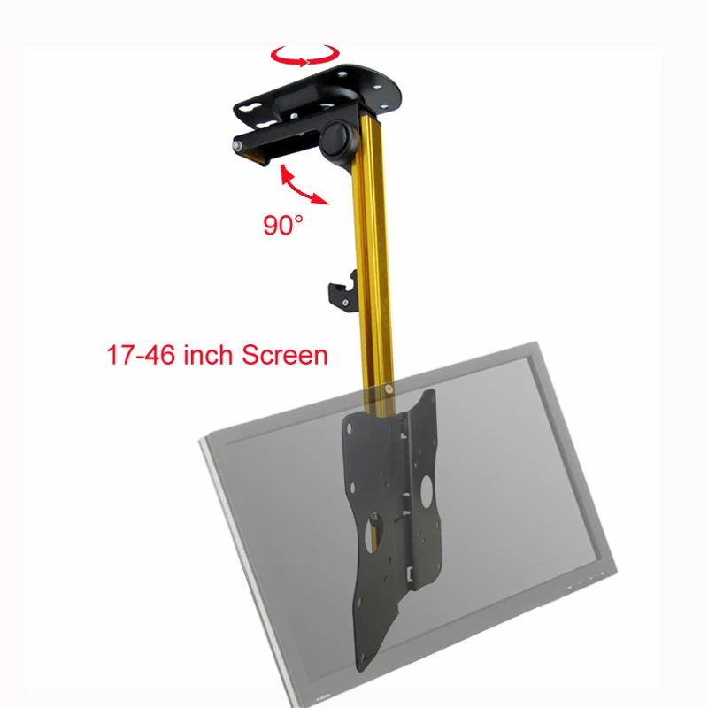 D MOUNT CB 3L 17 37 &quotскладной светодиодный ЖК телевизор экран Потолочный держатель