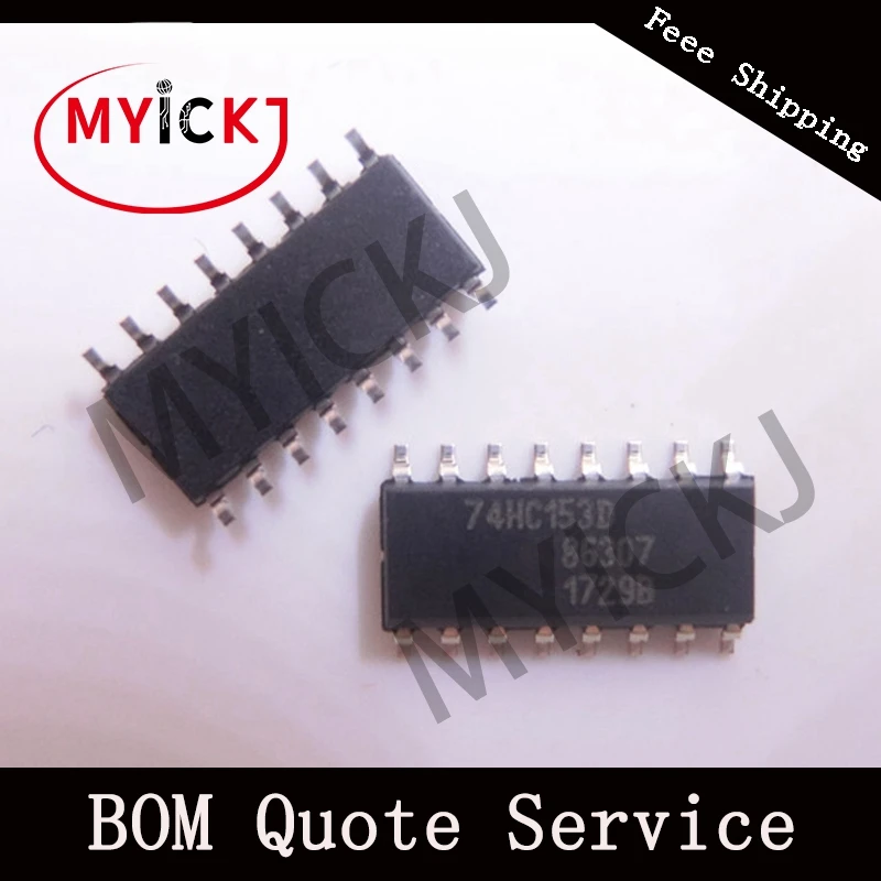 

10PCS 74HC153D Dual 4-input multiplexer IC CHIP SOP16