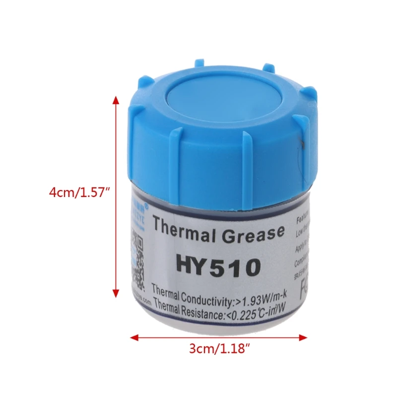 15g HY510 CPU Thermal Grease Compound Paste Heat Conductive Silicone Paste63HF