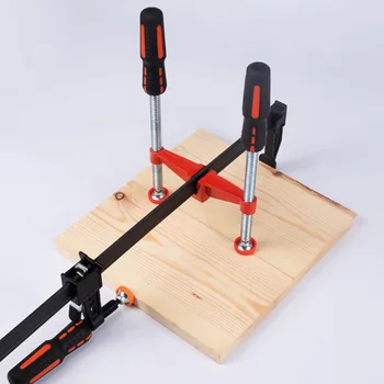 

Clamp Attachment Durable Parallel Right Angle Indoor Outdoor DIY Carpentry Home Quick Ratchet Woodworking F Bar Professional