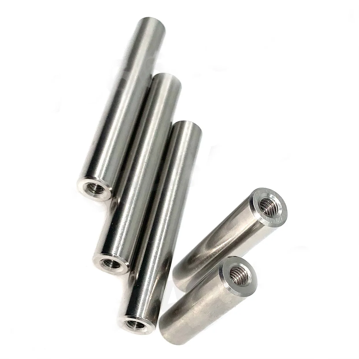 Гайка М6 2 шт. двусторонняя цилиндрическая Шпилька внутренние резьбовые