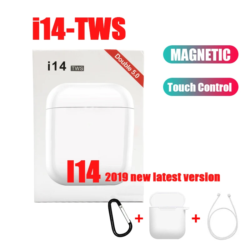  Original i14 TWS Wireless Earphones Bluetooth Headset Invisible Earbuds for Smart Phone pk i7 i9 i1 - 4000264796362