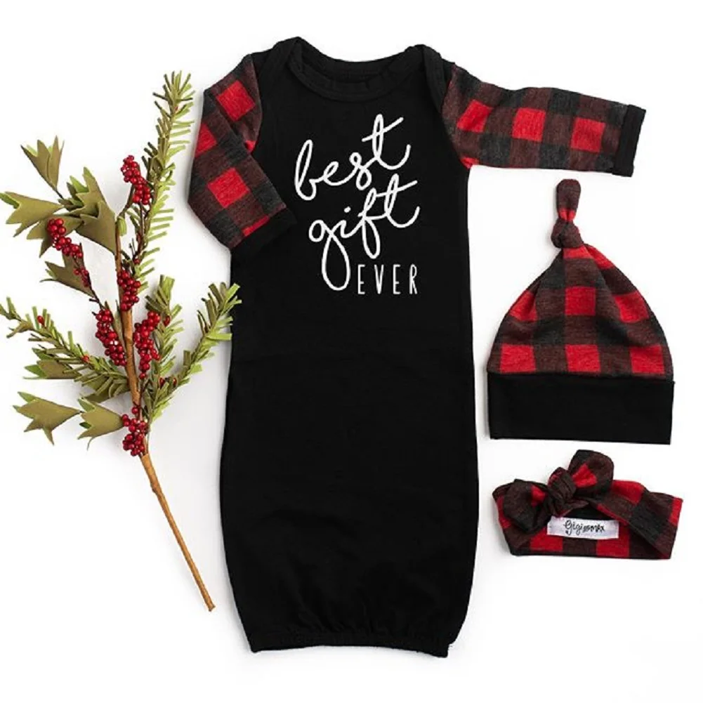 christmas baby swaddle