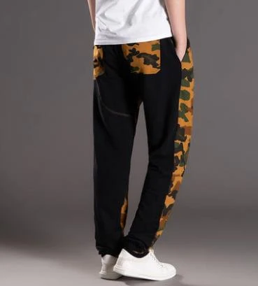mens loose bottom sweatpants