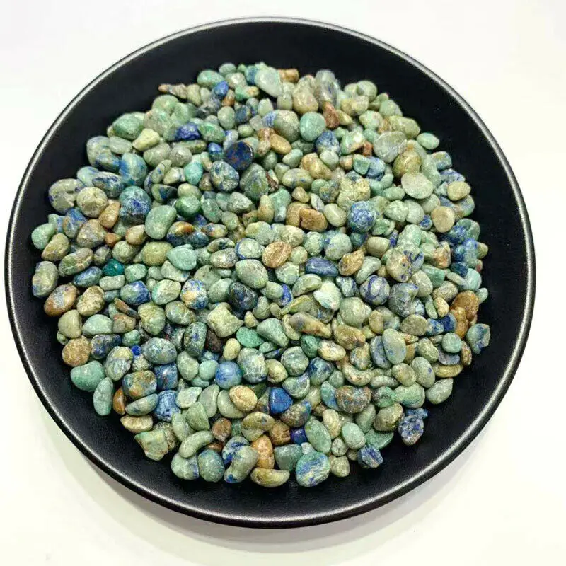 

50g 2 Size Natural Phoenix Stone Lapis Lazuli Quartz Crystal Fish Tank Specimen Natural Stones and Minerals