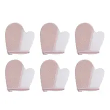 3 пары отшелушивающих перчаток, аксессуары для душа, тела, спа, купания