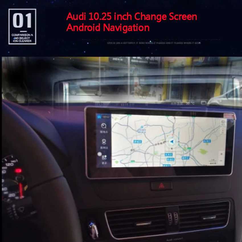 Автомобильный Радио Android мультимедийный плеер для Audi A4L A5 10,25 дюймов сенсорный экран gps Carplay