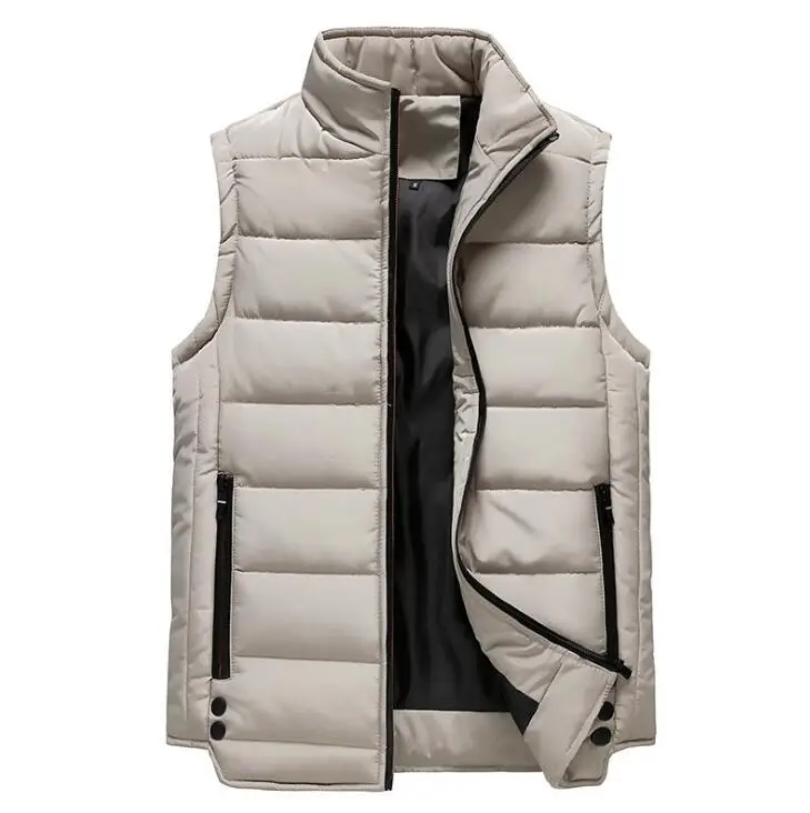 2021 New Autumn Women Ultra Light Down Cotton Vest Coat Parka Ladies Sleeveless Waistcoat Plus Size |
