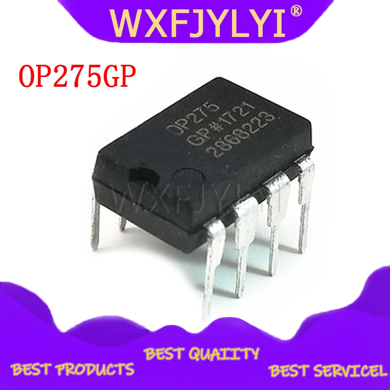 5 шт./лот OP275GP OP275G OP275 DIP-8 Fever Dual Op Amps новый оригинальный | Электронные компоненты и