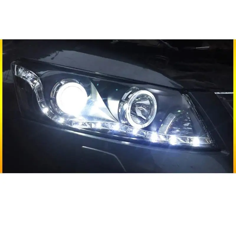 Наружные Drl Luces Assessoires Neblineros Led Para Авто Cob дневные ходовые фары автомобильные фары в сборе 08 для Honda Accord