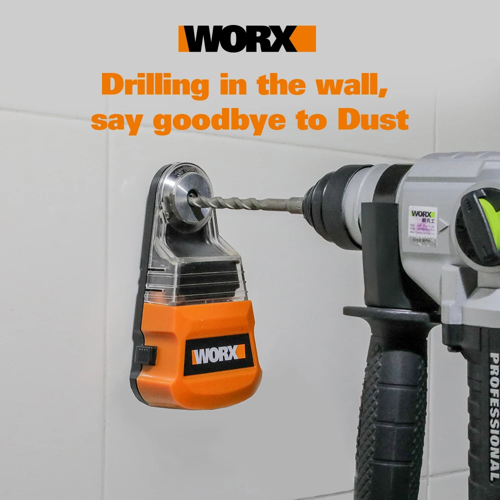 Пылесборник Worx для аккумуляторной дрели универсальный отвертка удаления пыли