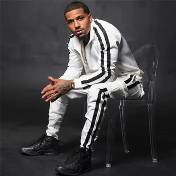 

Fashion Sportswear Suits Men Hoodies Pants 2Pcs/Sets Sweatshirt Sweatpants Male Casual Jacket Tops Trousers Joggers Tracksuits