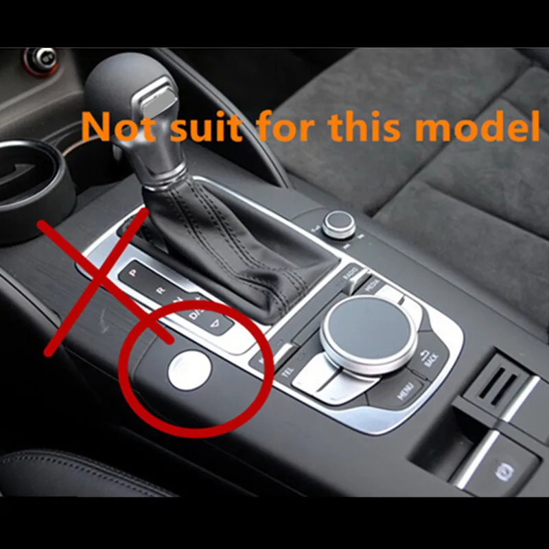 Декоративная рамка переключения передач для Audi A3 8V 2014 2018 LHD ABS из углеродного