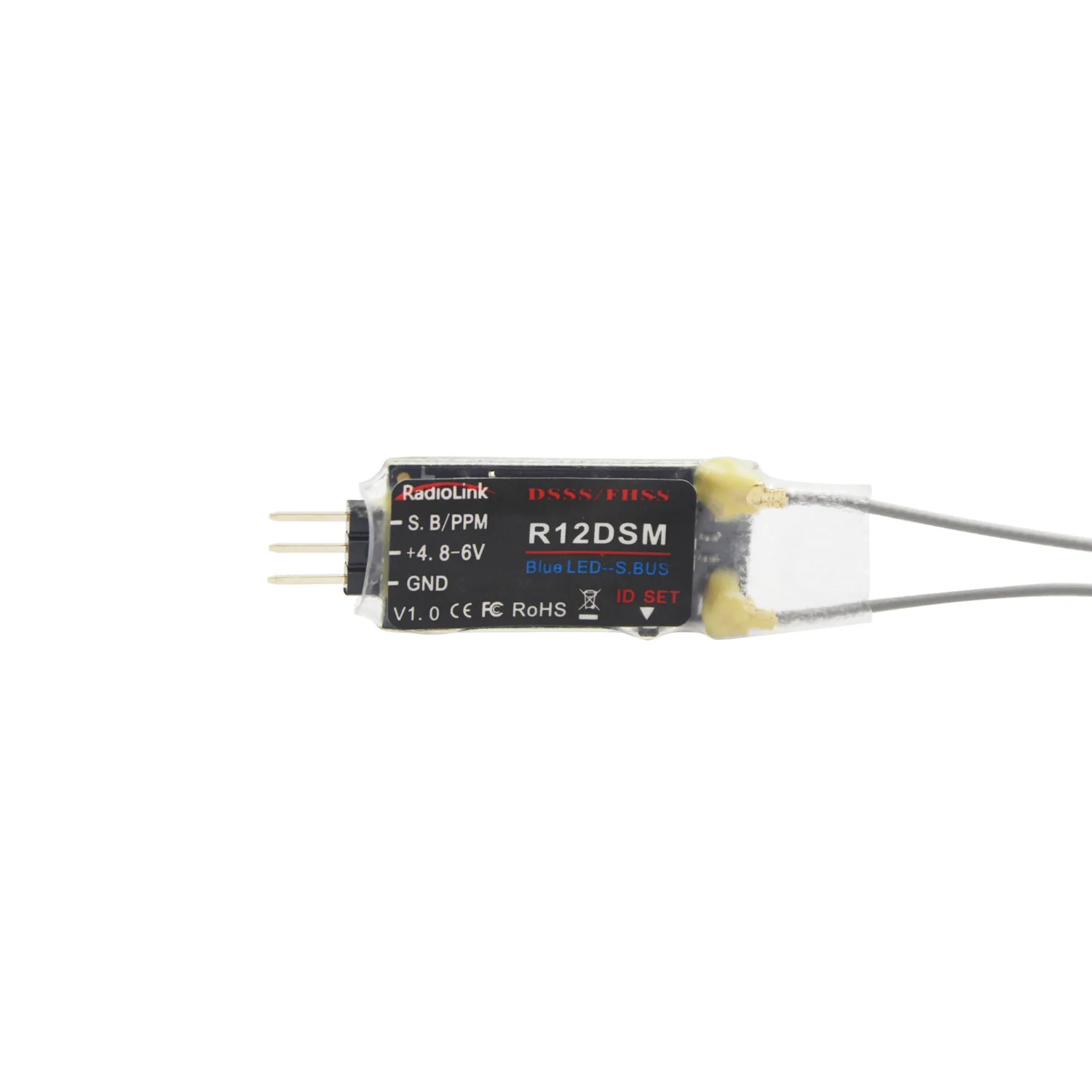 Radiolink R12DSM 2.4G 12 Channels Receiver For Radiolink Transmitters AT9 AT9S AT10 AT10II
