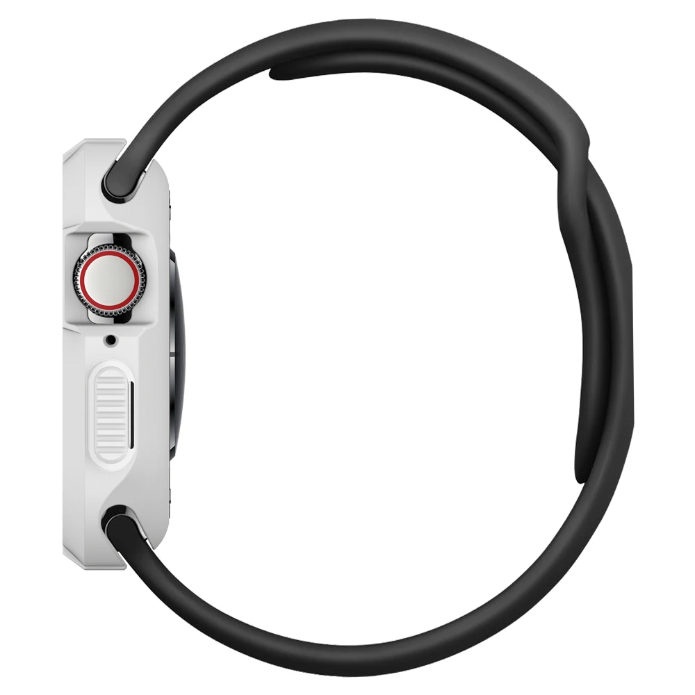 Spigen прочный защитный чехол для Apple Watch Series 5/4 Мягкий гибкий чехол из ТПУ матовый черный чехол s 44 мм 40 мм
