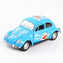 1/36 масштаб VW Doraemon жуки литая под давлением модель автомобиля