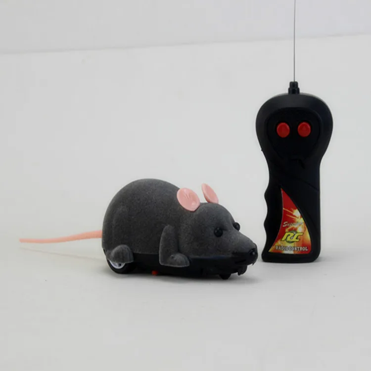 3 Colors Mouse Cat Toy Wireless Remote Control Pet Toys Interactive Pluch Mouse RC Electronic Rat Mice Toy For Kitten Cat outdoor dog toys Toys