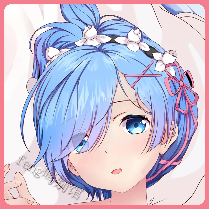 Чехол для подушки с аниме Re:Life in a different world from zero Rem Dakimakura | Тематическая одежда и
