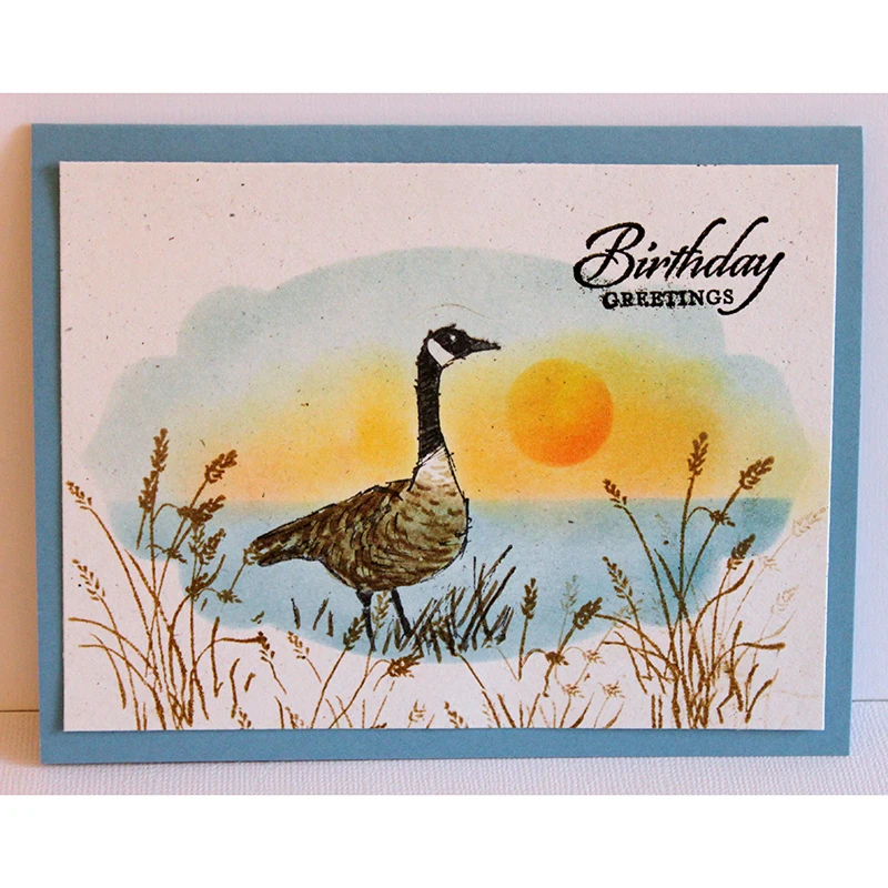 

JC Metal Cutting Dies and Rubber Stamps for Scrapbooking Reed Duck Craft 2019 Die Cut Stencil Card Make Album Sheet Decoration