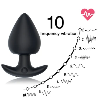 Anal Vibrator for Man Wireless Remote Control Silicone Butt Plug for Gay Plug Sex Toy for Woman Adult Products Prostate Massager 2
