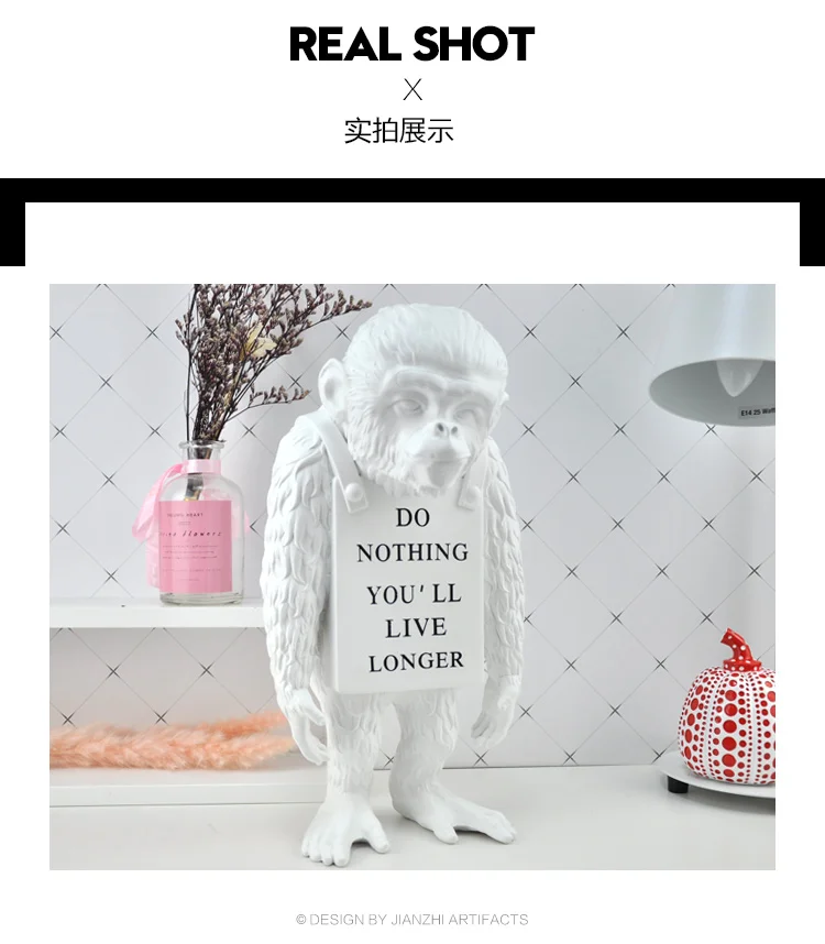 Статуэтка из смолы в английском уличном стиле, скульптура Бэнкси, бомбардировщик, полистоун, фигурка, коллекционная художественная игрушка