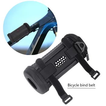 

Hollow Design Travel Carry Case for JBL Flip 5 Bluetooth Speakers with Portable Belt Two Bicycle Bind Belts and Carabiner