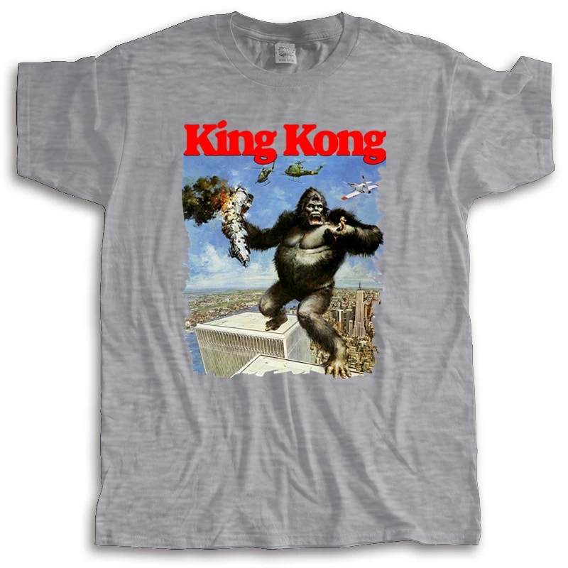 Movie Tshirts Men Movie Tshirt King Kong Summer Tshirt Men