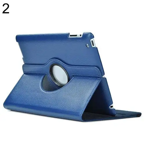 

Smart Slim Magnetic E-book Folding Case for iPad 2 3 Cover Generation Shell Ebook Protector Case 360 Rotating Folio Stand Cover