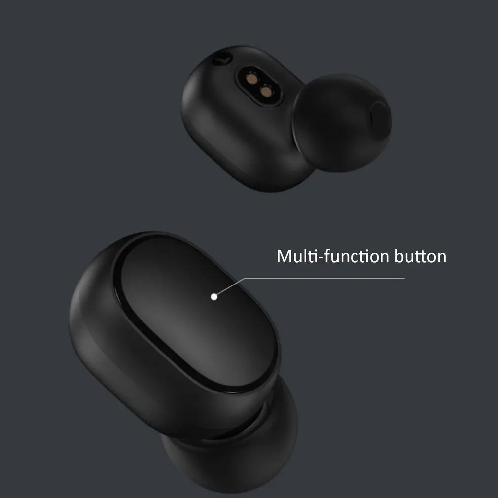 Xiaomi Mi Redmi Airdots Touch Control Wireless Sports Headsets Black 1In-ear Earbuds Mini Handsfree Headphones