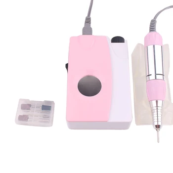 

ABVP 25000RPM Portable Electric Nail Boring Machine, Rechargeable Wireless Nail Pedicure for Nail Equipment