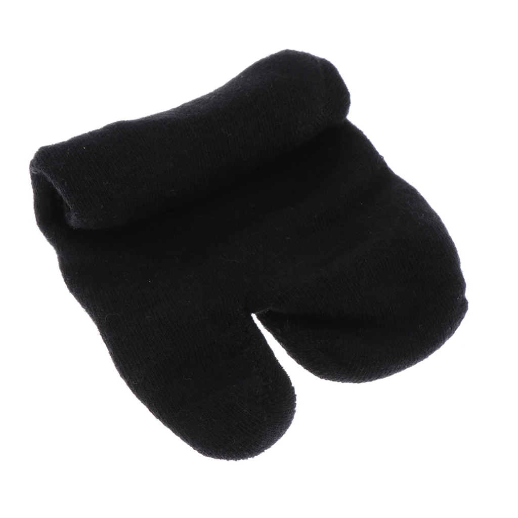 Tabi Toe Socks 2 Fingers Cotton Plain Short Length Ankle Socks Men's Women's Sports