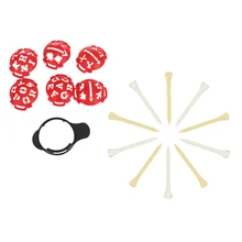 Держатель мяча для гольфа маркер линии рисования выравнивание инструмент лайнер с футболки Бамбук гольф-маркер шаблон мульти-шаблон