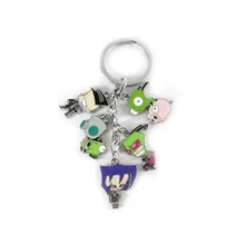 Halder Alien захватчики цветная металлическая кукла 5 подвеска брелок ремесла мульти-выбор