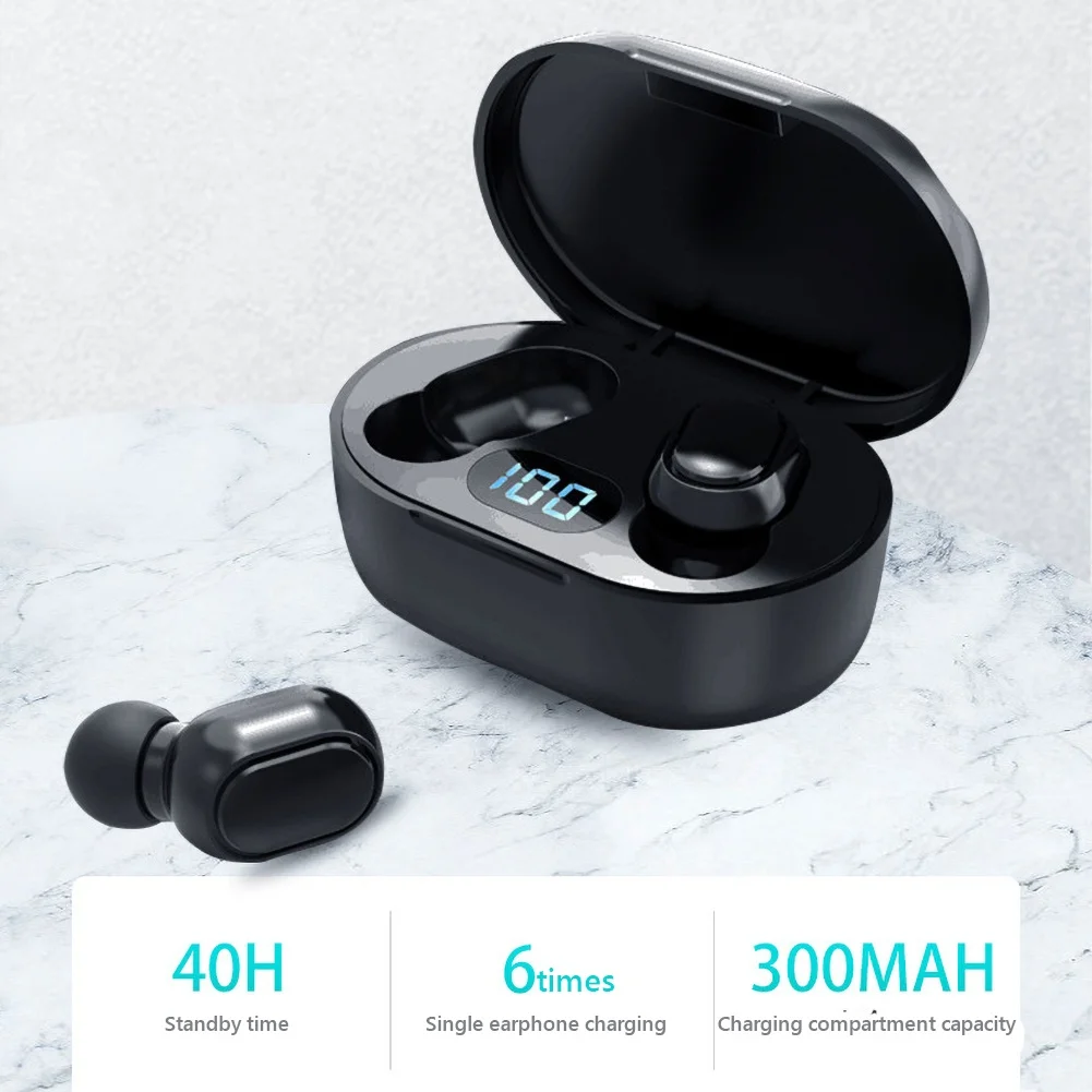 A7S TWS Bluetooth 5 0 Earphone Noise Cancelling fone Headset With Mic Handsfree Earbuds for Xiaomi Redmi Airdots Wireless Earbud