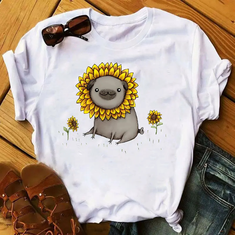 Женские футболки с рисунками из мультфильмов кошки Lover крутая детская одежда